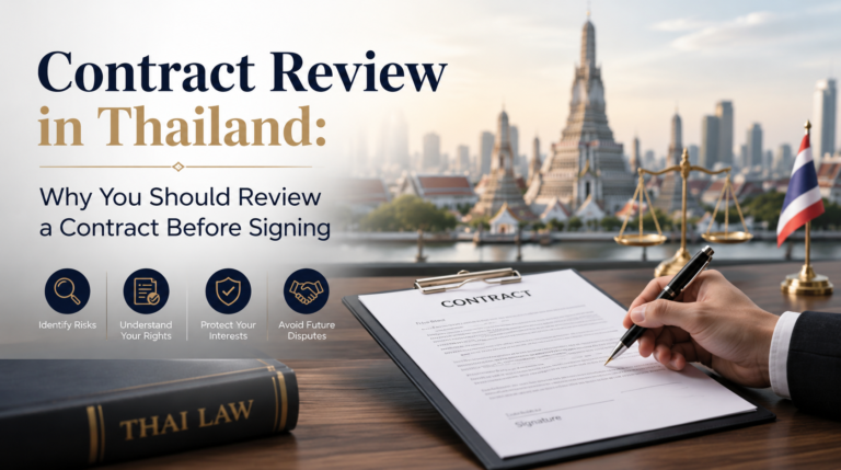 contract review Thailand